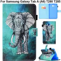 - ซัมซุง กรณีป้องกัน เคส Samsung Galaxy Tab A6 7.0 น่ารัก หุ้ม Tab A 7" SM-T280 T285 ฝาครอบป้องกัน