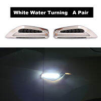 CARCTR Car LED Leaf Board Water Turning Light 5V 12W Side Blade High Bright Streamer Daytime Running Light Car Signal Lamp