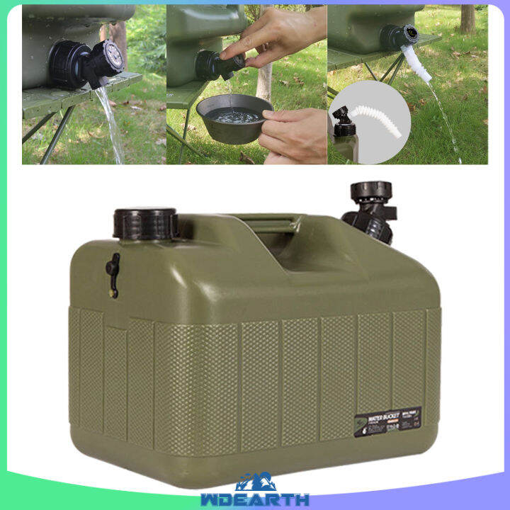 WDEarth Outdoor Water Storage Tank Water Container Water Canteens for Hiking Travel Lazada