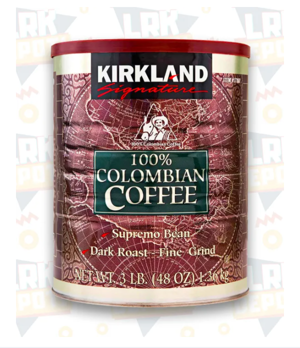 Kirkland Signature 100 Colombian Coffee Supremo Bean Dark RoastFine
