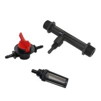 1/2  3/4 inch Thread Venturi Fertilizer Injector  4-speed flow control valve  Water filter Agriculture Irrigation Fittings 1 Set