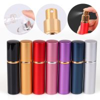 10ml Refillable Mini Portable Perfume Atomizer Spray Bottle Empty Glass Parfume Bottles Aluminum Spray Jars Atoizers Tools New Travel Size Bottles Con