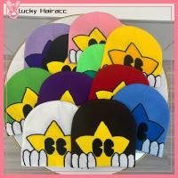 LUCKY HAIRACC Y2k หมวกถักหมวก อินส์ ขนสัตว์อะคริลิ หมวกแก๊ปเย็น โกธิค อบอุ่นและอบอุ่น หมวกฮิปฮอป ชายหญิง