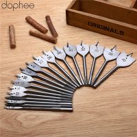 Dophee Spade เครื่องมือสว่านงานไม้ไม้แบนดอกสว่านไม้พายหัวแบนแบบเจาะเครื่องมือเหล็กขนาด35/38/ 40มม. 1ชิ้น