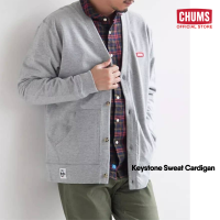 CHUMS Keystone Sweat Cardigan / เสื้อคาร์ดิแกน ผ้าสเวต ผ้านุ่ม เสื้อคลุม สวมใส่สบาย เสื้อกันหนาว แบรนด์ชัมส์