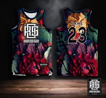 BASKETBALL TERNO JERSEY TIGERS 01 FREE CUSTOMIZE OF NAME AND NUMBER ONLY  full sublimation high quality fabrics jersey/ trending jersey