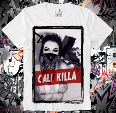 T Shirt Sexy Gangsta Chicana Bandana Porn Porno Cali California Hba 2019 Unisex Tee XS-4XL-5XL-6XL