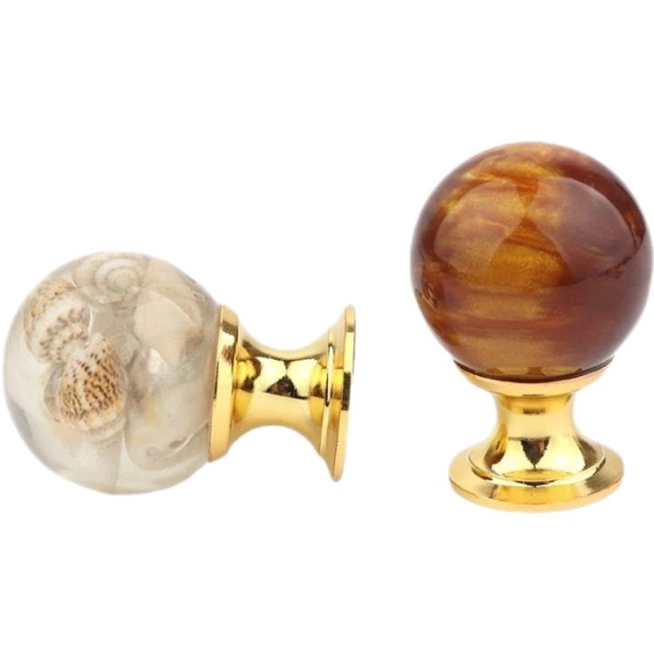 luxury-amber-shell-tiger-eye-gold-cupboard-pulls-drawer-knobs-door-window-handle-kitchen-furniture-handle-hardware