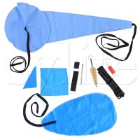 ；。‘【 10 X Portable Cork Grease Brush Cloth Saxophone Cleaning Maintenance Kit