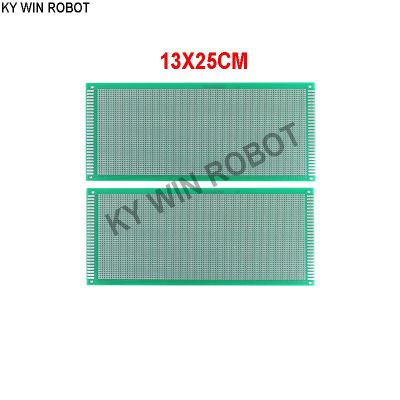 【YF】✙卐  1pcs 13x25cm 130x250 mm Side Prototype PCB Printed Circuit Board Protoboard