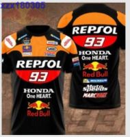 Personalized Repsol Honda Racing Logo 3D Print T-Shirt Fan Made All Size S-5XL