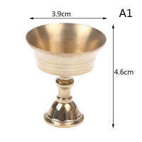 baoda Multi-Size Golden copper Alloy candle Holder แท่งเทียนประดับบ้าน