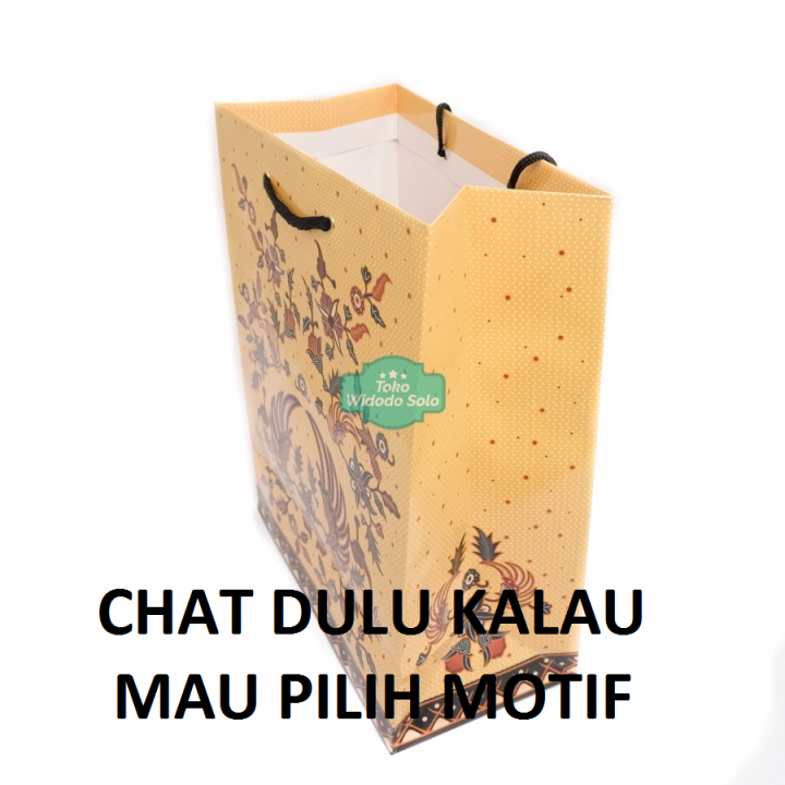 Tas Kertas Batik Besar Kiky Goodie Bag Shopping Paper Bag - 1 Buah ...