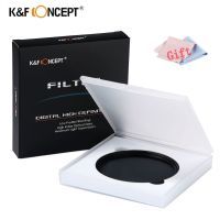 K&amp;F CONCEPT ND2-400 Nd Filter 37/40.5/43/46/49/52/55/62/67/72/77Mm Adjustable Neutral Density Fader Variable Camera Lens Filter