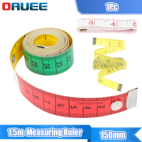 1.5M Color Soft Measuring Tape Garment Measuring Ruler Scale Ruler Body Measuring Ruler Sewing Double-sided Flat Ruler Tape