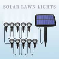 Outdoor Solar Atmosphere Lawn Lamp String Set Landscape Decoration IP65 Waterproof Led Solar Powered Garden Garden Lamp