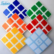 FunsLane ThinkMax 5.7cm 3x3x3 Speed Cubes A Set of High Quality Stickers