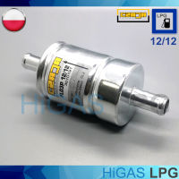 กรองแก๊สLPG Czaja ø12mm / ø12mm ( กรองแก๊ส 2 ชั้นกรองละเอียด และหยาบ)