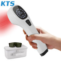KTS Laser Pain Relief Machine 650NM+808NM cold laser wound Healing Joints pain Soft Tissue Sciatica Rheumatic pain physical therapy equipments Menstrual pain Trigeminal neuralgia Muscle soreness handy cure for home use lllt FDA CE Approved