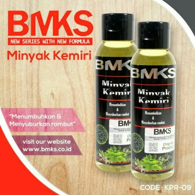 Solusi Rambut Tipis Minyak Kemiri Bmks Penyubur Rambut Original Bpom Minyak Rambut Penebal Rambut Minyak