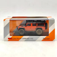 Master 1:64 Land Rover Defender 110 OrangeRed รุ่นสกปรก Diecast ของเล่นรถรุ่น Limited Collection Gifts