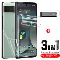 （ ATV ）31ฟิล์ม ForPixel 6a ฟิล์มกันรอยหน้าจอด้านหลังสำหรับ Goole Pixel 6a 6 5a 5 A ฟิล์มนิรภัยไม่ใช่กระจก