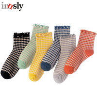 Frilly Women Socks Cotton Kawaii Lattice Comfortable Lolita Fashion Retro Female Socks