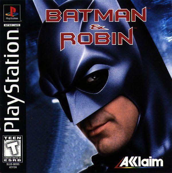 HCM]game ps1 batman and robin 