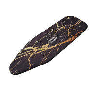 ฺBlack Color 140*50CM Ironing Board Cover Resist Scorching and Printed Ironing Board Cover Protective Non-slip