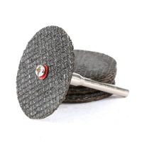 【CW】 32MM Metal Cutting Disc Dremel Grinder Rotary Tool Circular 36Pcs Saw Blade Wheel Cutting Sanding Disc Grinding Wheel A17