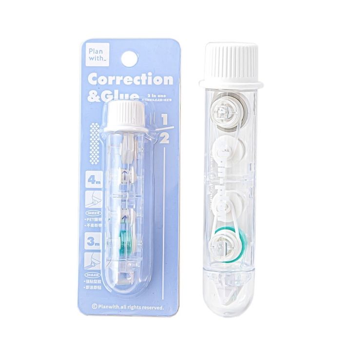 magic-vial-series-multi-functional-double-head-3mm-dot-glue-and-4mm-correction-tape-creative-diy-student-supplies-stationery