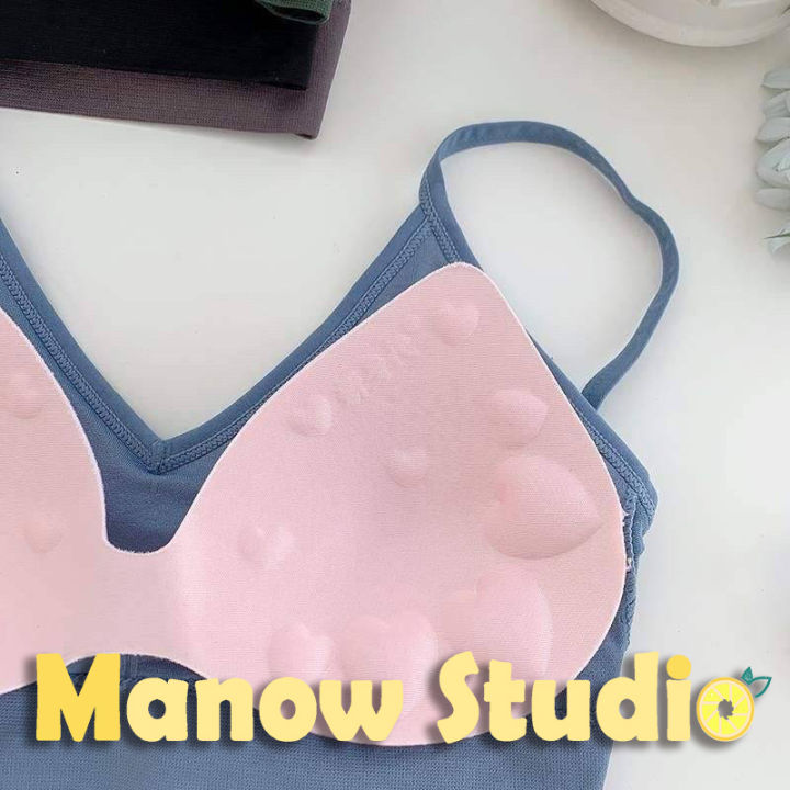 manow-studio-1236-บราสายเดี่ยว-เสื้อกล้าม-สายเดี่ยว-บราสายเดี่ยวแบบสวม