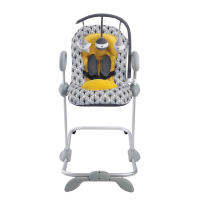 BEABA เก้าอี้โยกพร้อมของเล่นสำหรับเด็ก Up &amp; Down Bouncer III Play Arch -YELLOW PALM TREE