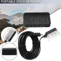 1ชิ้น8.6*3.7*1.6เซนติเมตร HUD H Ead Up แสดงคอมพิวเตอร์กระจกโปรเจคเตอร์ S Peedometer ตรวจสอบอุณหภูมิบนกระดานสนับสนุนกว่าความเร็ว