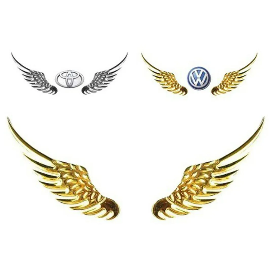Đôi cánh thiên thần 3D dán trang trí logo hãng ô tô hàng loại 1 ...