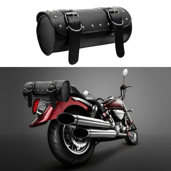 กระเป๋าเก็บกระเป๋ารถจักรยานยนต์กระเป๋าเป้-moto-กระเป๋าหนัง-pu-อานมอเตอร์ไซด์