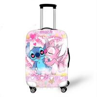 Disney Lilo Stitch Elastic Luggage Protective Cover Trolley Suitcase Dust Bag Case Cartoon Travel Accessories