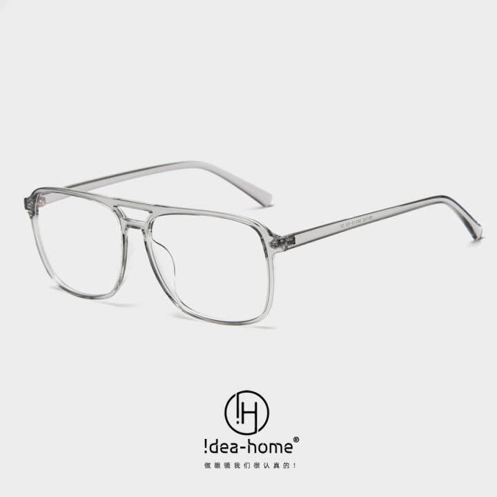 2022 New Men's Women's TR90 Retro Eyewear Eyeglasses Comfortable Business Square Plain