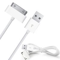 [A Necessary] เครื่องชาร์จยูเอสบี USB [A Necessary]สายสำหรับ iPhone 4 4S IPod Nano iPad 2 3 30 Pin 1M อุปกรณ์เสริมสำหรับชาร์จโทรศัพท์