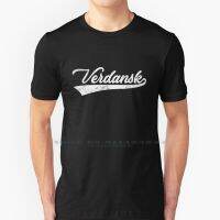 Verdansk T Shirt Cotton 6Xl Gamer Gaming Esports Ps4 Pc Unique Original Cool Warzone Battle Royale Br Fps Shooter Soldier Black