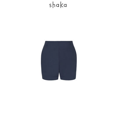 Shaka SS21 Cotton-Twill  S-Curve Pocket Shorts กางเกงขาสั้น ทรงขาตรง ผ้าทอ Twill ที่ละเอียดและมีความเงา PN-S210512
