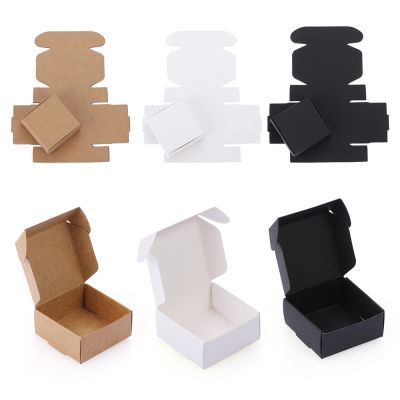 【YF】◄✿  10PCS/pack Jewelry Wrapping Cardboard Small Paper Packing Bottom Boxes