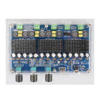 TPA3116D2 Bluetooth 5.0 Digital Power Amplifier Board 4 Channel 50Wx2+100Wx2 Stereo Dual Bass Subwoofer Home Theater