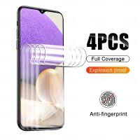 [CNIU digital accessories] 4Pcs 90D Hydrogel ภาพยนตร์สำหรับ Samsung Galaxy A32 5G A23 A30s A31 A33 A224G A22sM22 A40 A41 A42 A7 A750 Protector เต็มรูปแบบ