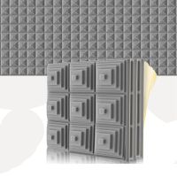 12 Pack Acoustic Foam Panels,Self-Adhesive Sound Proof Foam Panels,Decreasing Noise Absorbing Padding for Music Studio