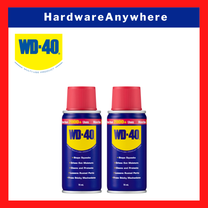 [BUNDLE OF 2cans] WD40 Multi-Use Product 70ml - Product protects metal ...