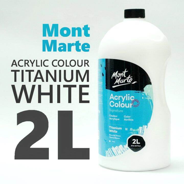 mont marte acrylic paint 2l