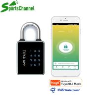 TUYA/TTLOCK ล็อครักษาความปลอดภัยแอปพลิเคชั่นไร้กุญแจกันขโมย IP65อะลูมินัมอัลลอยกันน้ำสำหรับกระเป๋าเป้สะพายหลังของตู้