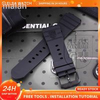 ทอร์นาโด☑สำหรับนาฬิกา Luminox Tali Jam Tangan Karet สายนาฬิกาซีรีส์3001 0321 3400 3900