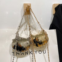 Hot Women Bag Metallic Dinner Patry Bag Clutch Bag For Women Ladies Fashion Day Handbags New Trend Shoulder Crossbody Cute Messenger